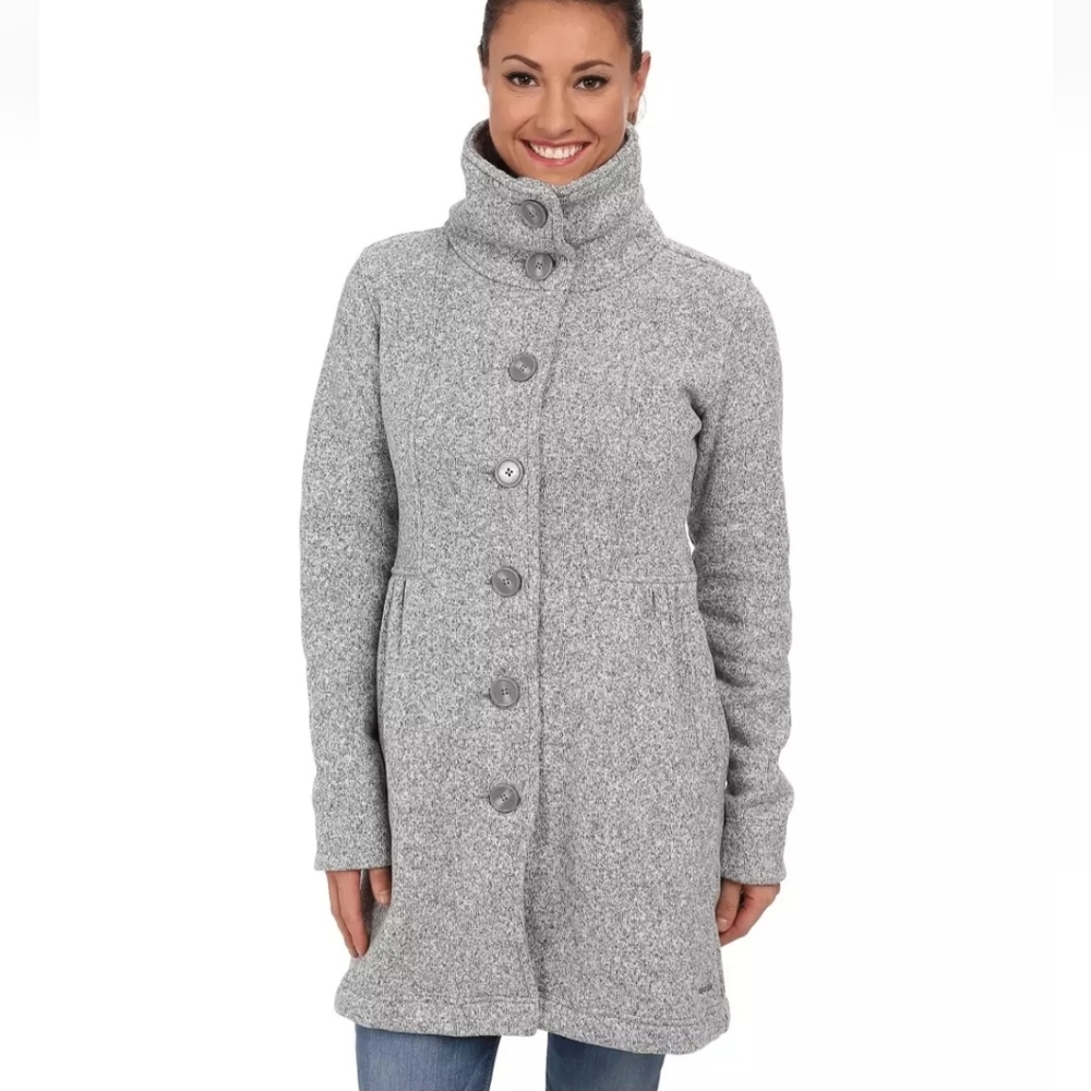 Womens Patagonia Better Sweater Long City Fleece Coat Size Small